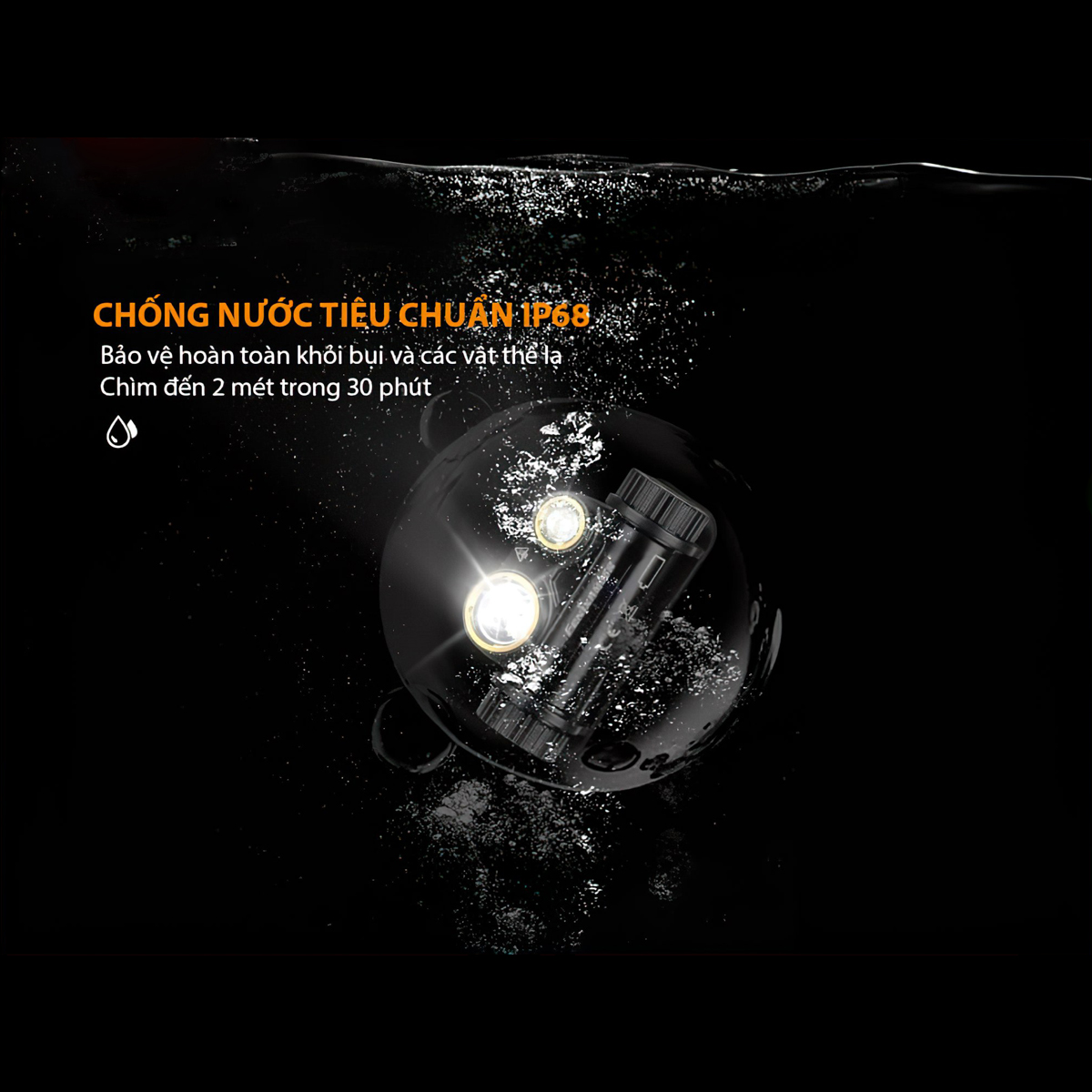 Fenix Hm65R Đèn Pin Đội Đầu Cắm Trại Độ Sáng 1400 Lumen Chiếu Xa 163M Sạc Usb C