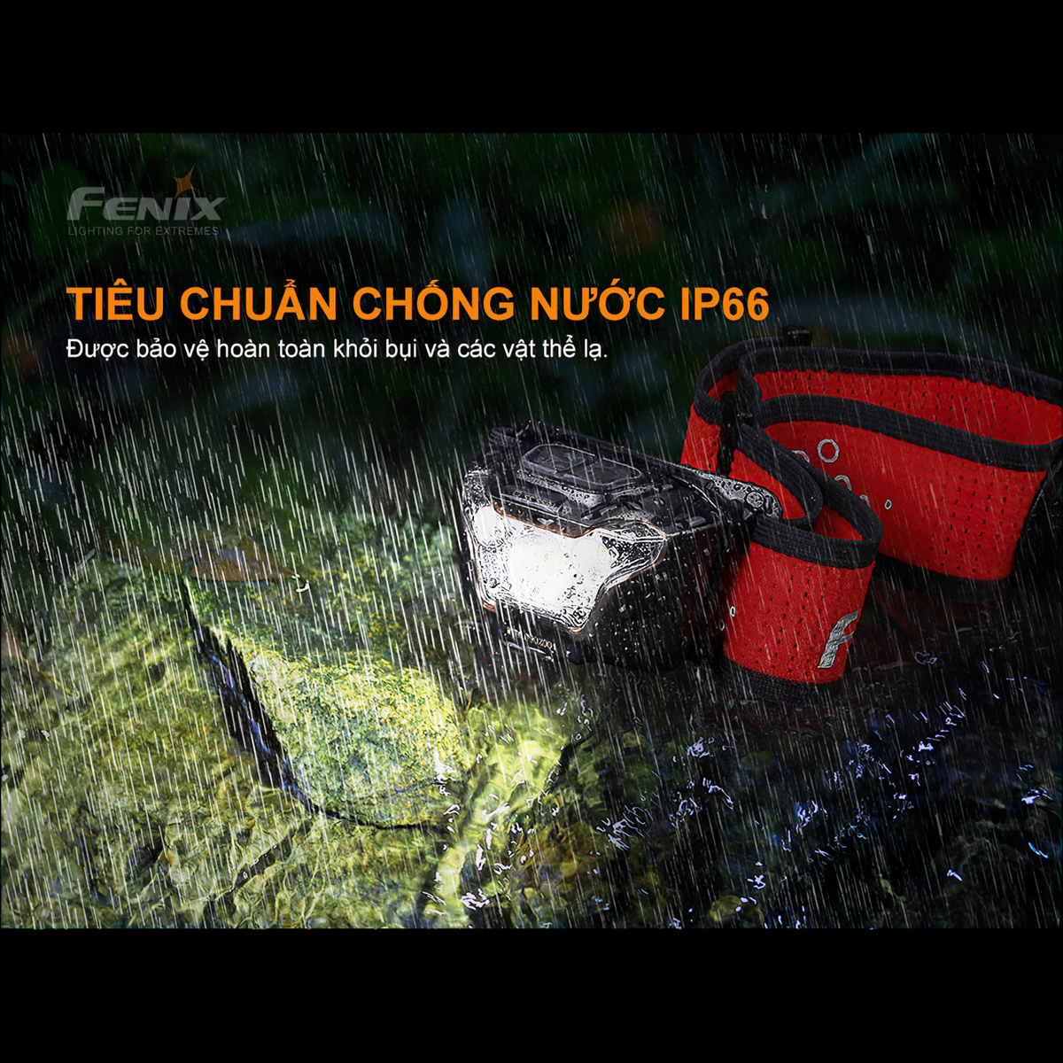 Fenix Hl18R-T Đèn Pin Đội Đầu Cắm Trại Du Lịch Siêu Nhẹ  Sáng 500 Lumen Chiếu Xa 82M Sạc Usb