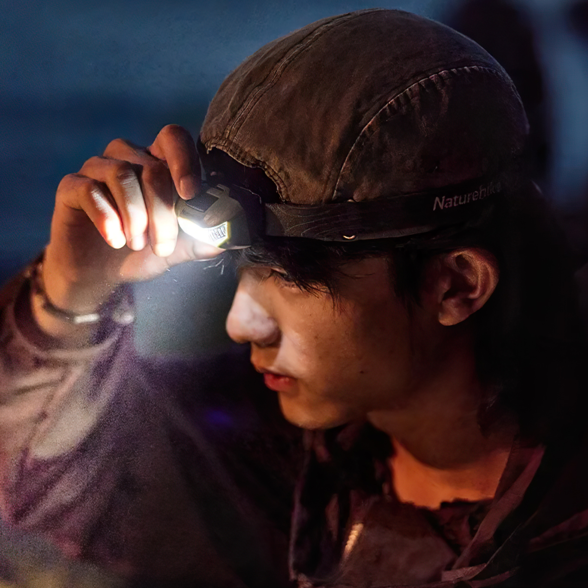 Naturehike CNK2300DQ020 Đèn Pin Đội Đầu Cắm Trại Siêu Sáng