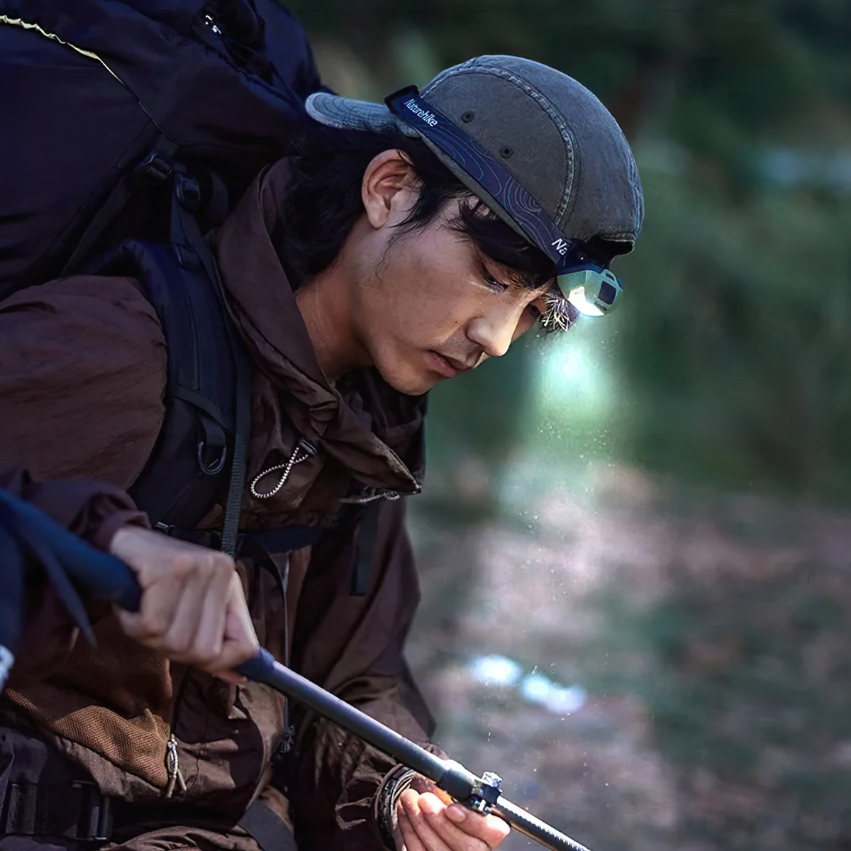 Naturehike CNK2300DQ020 Đèn Pin Đội Đầu Cắm Trại Siêu Sáng