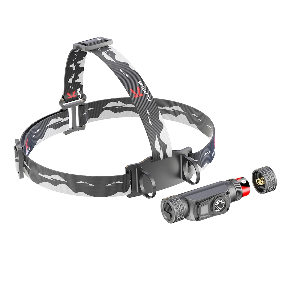 Đèn pin đội đầu KLARUS HL1 (kèm theo) sạc USB