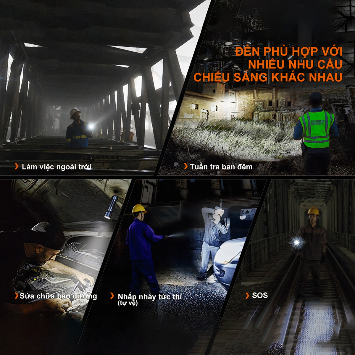 FENIX C7 Đèn pin sạc USB-C pin sạc 21700 kèm theo