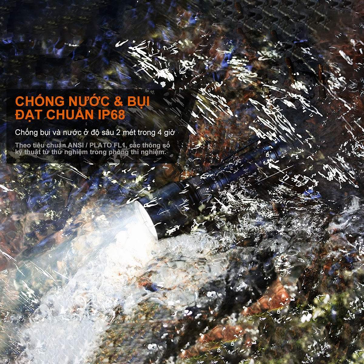 FENIX C7 Đèn pin sạc USB-C pin sạc 21700 kèm theo