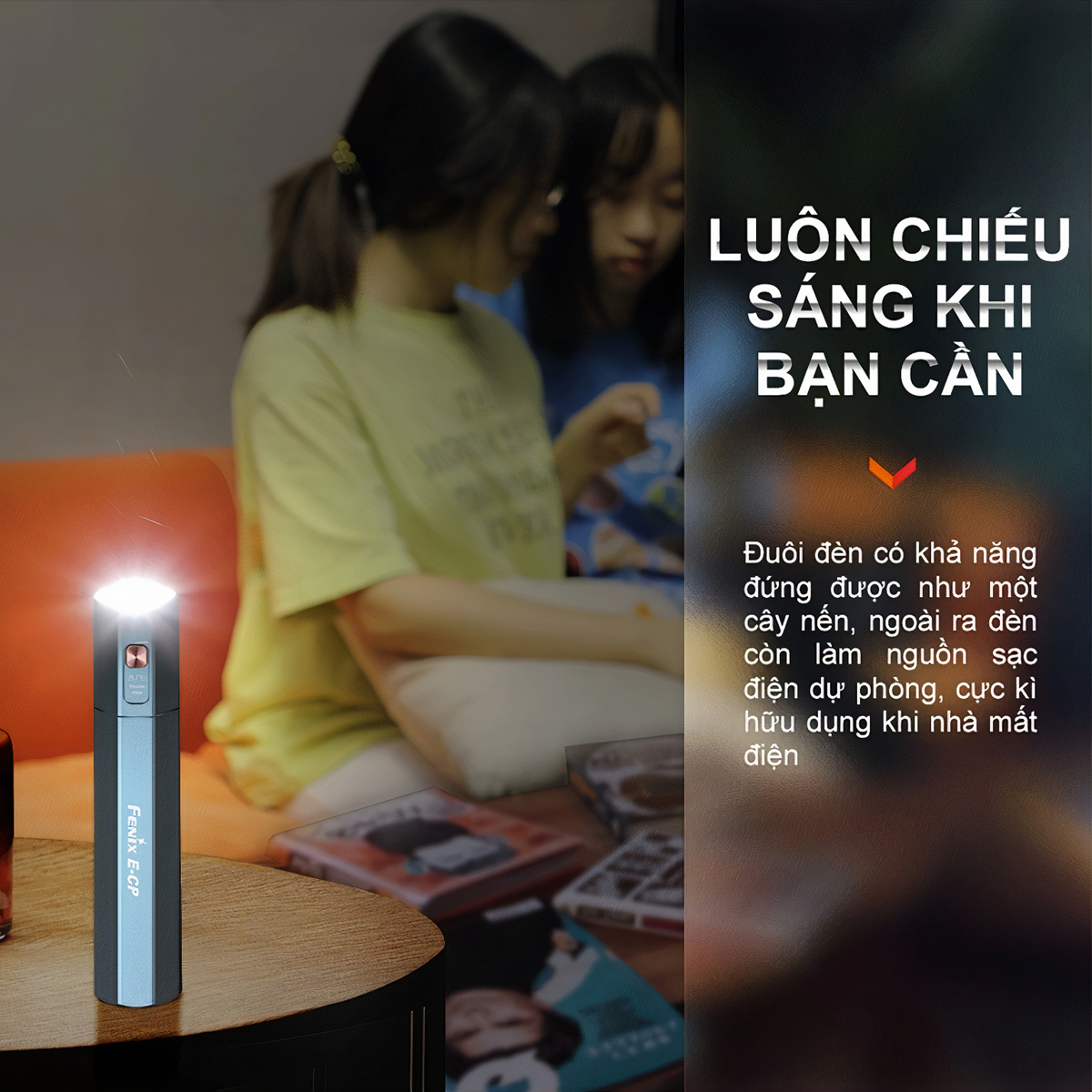 FENIX E-CP Đèn Pin Độ Sáng 1600 Lumen