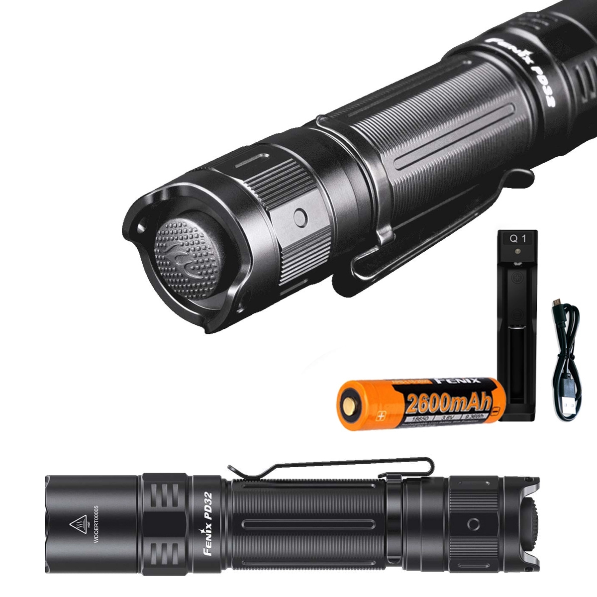 FENIX PD32 V2.0 Đèn Pin Độ Sáng 1200 Lumens