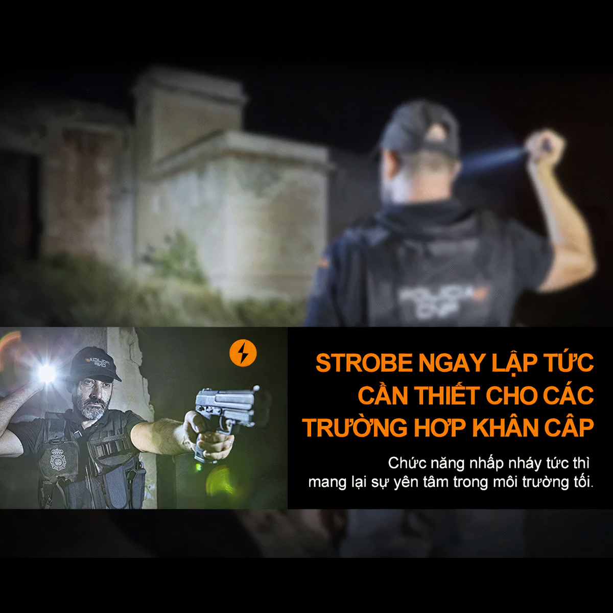 FENIX PD32 V2.0 Đèn Pin Độ Sáng 1200 Lumens