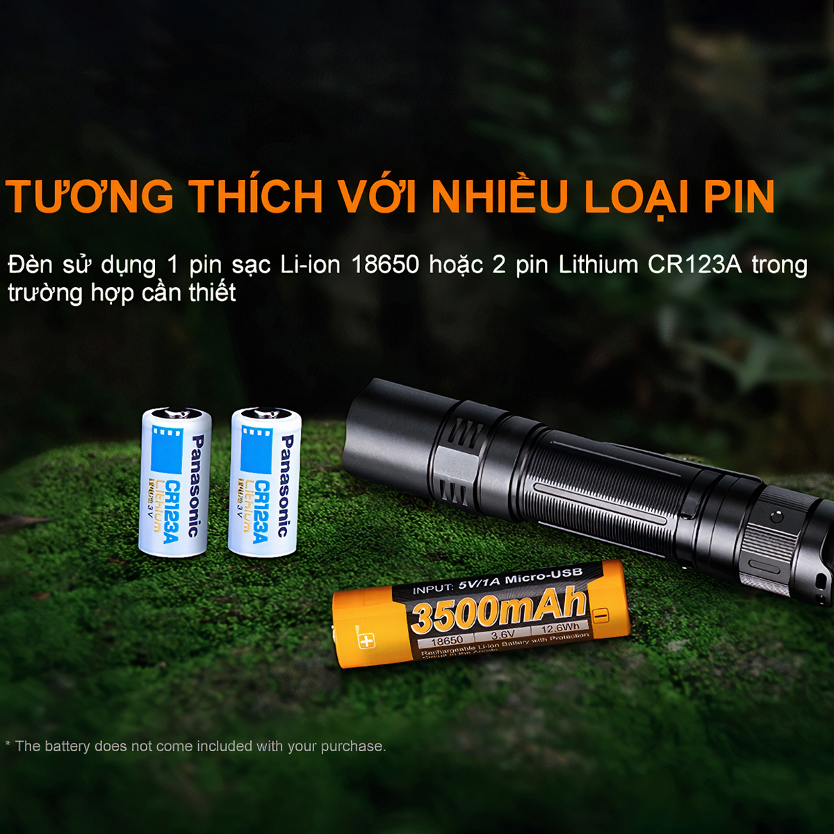 FENIX PD32 V2.0 Đèn Pin Độ Sáng 1200 Lumens