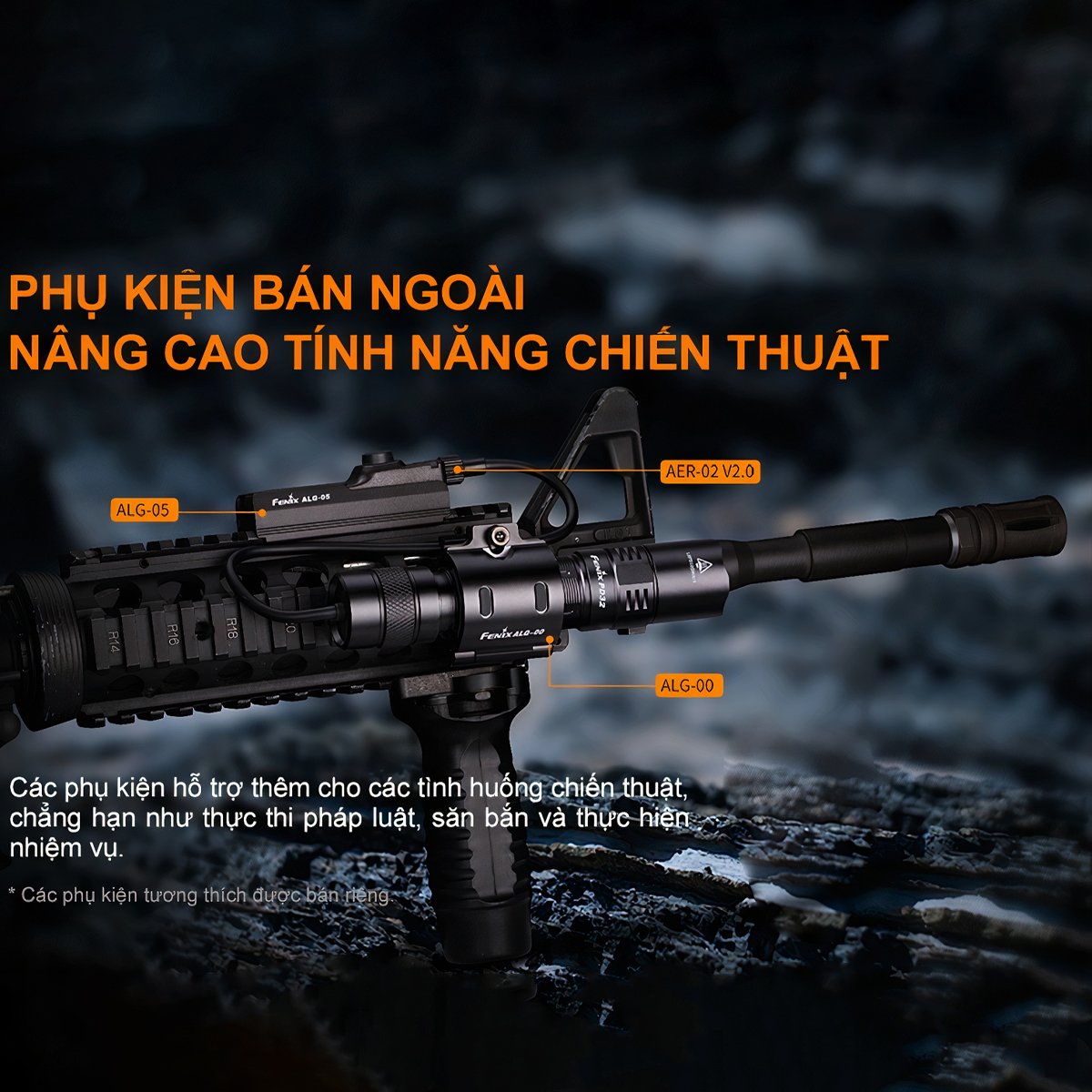 FENIX PD32 V2.0 Đèn Pin Độ Sáng 1200 Lumens