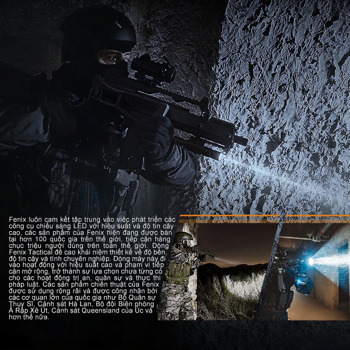 FENIX PD32 V2.0 Đèn Pin Độ Sáng 1200 Lumens