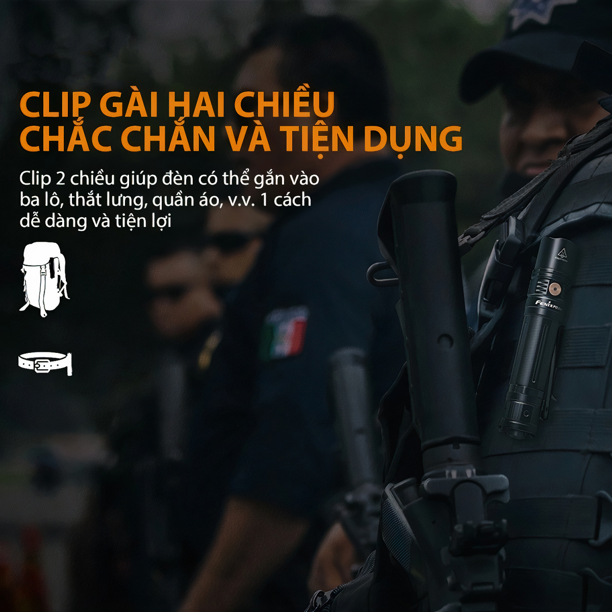 FENIX PD36R Đèn pin độ sáng 1600lm