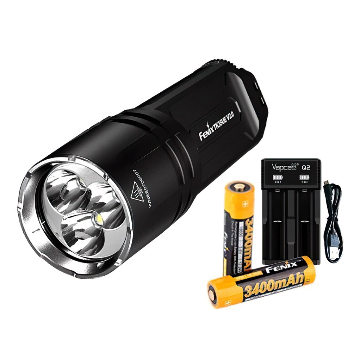 FENIX TK35UE V2.0  Đèn pin sáng 5000 lumen chiếu xa 400m