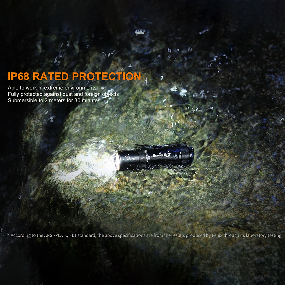 FENIX E12 V2.0 Đèn Pin Mini Cắm Trại Độ Sáng 160 lumens