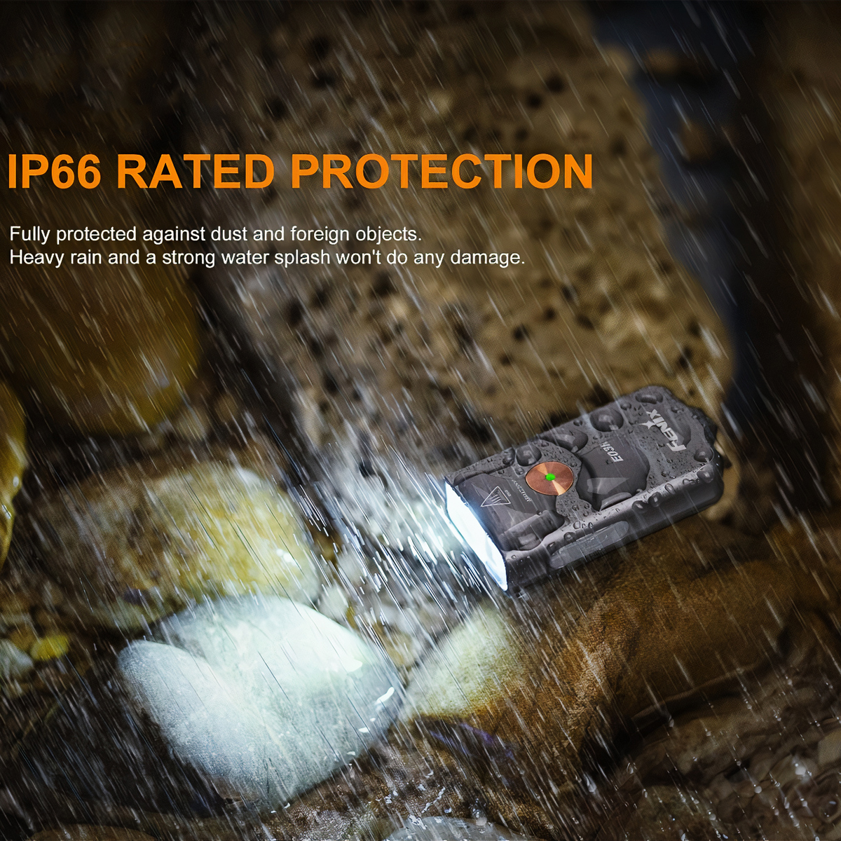 FENIX E03R Đèn Pin Móc Khóa Độ Sáng 260lm