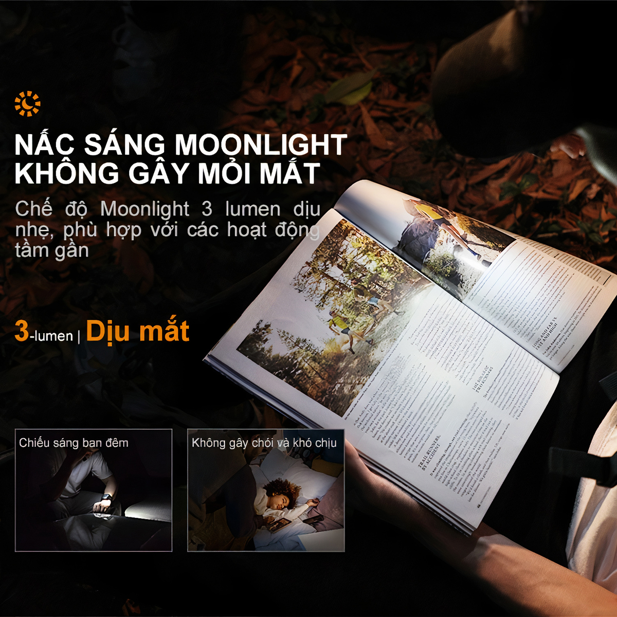 FENIX E09R Đèn Pin Móc Khóa Độ Sáng 600lm