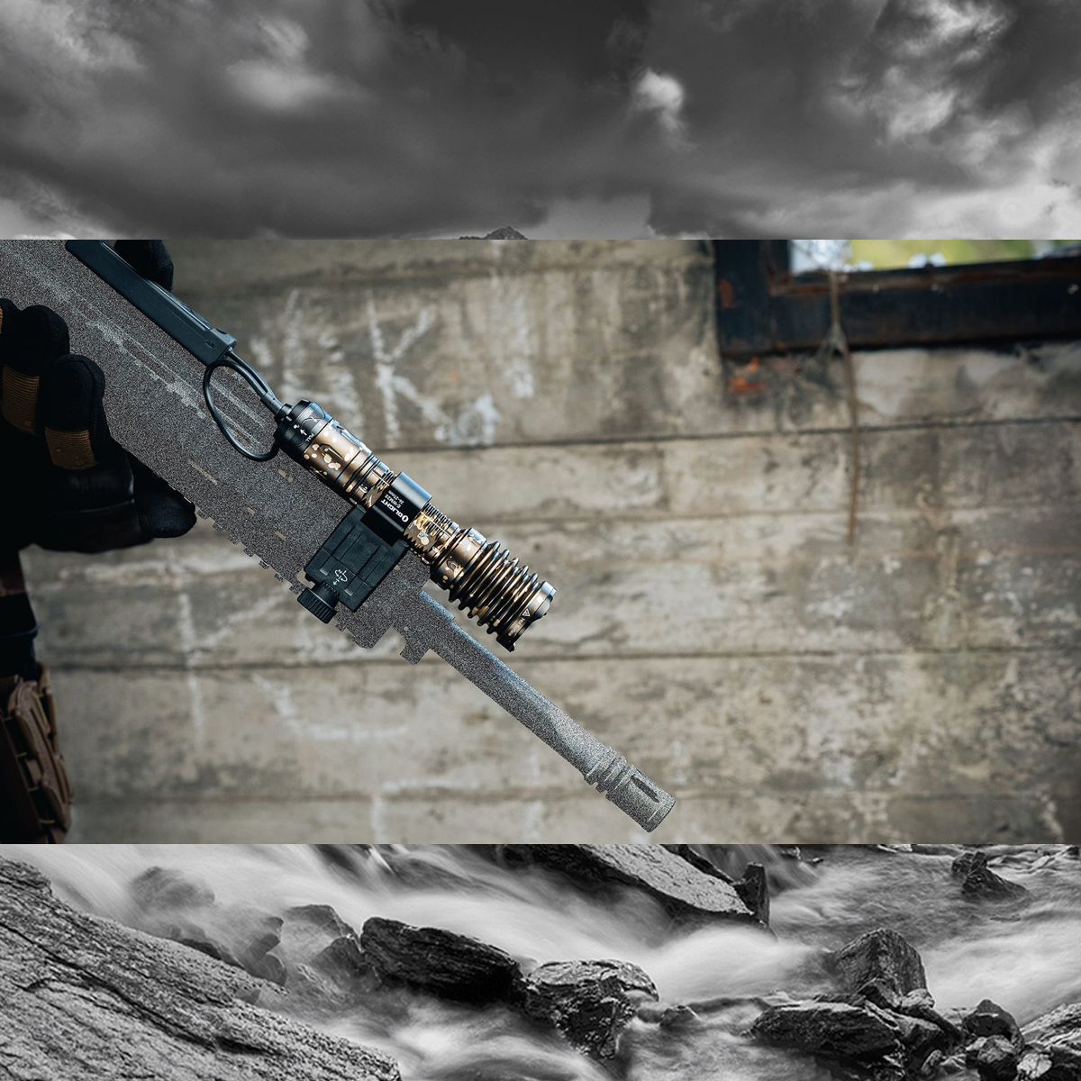 OLIGHT WARRIOR X 3 Đèn Pin Độ Sáng 2500 Lumen Chiếu Xa 560m Sạc Nam Châm Pin Sạc 21700 Kèm Theo