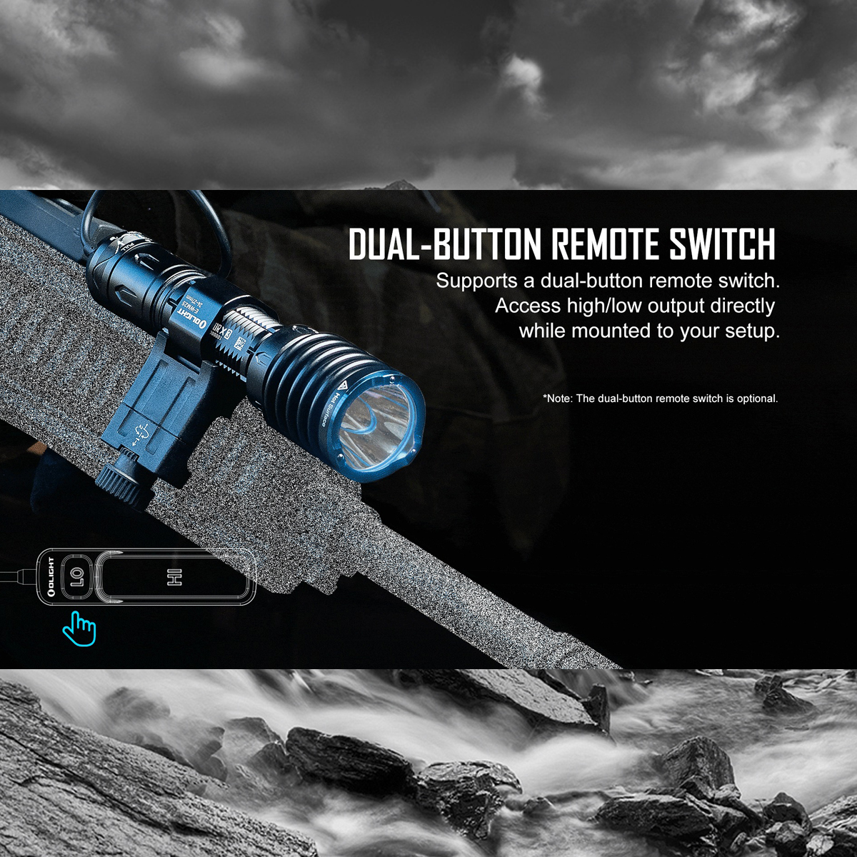 OLIGHT WARRIOR X 3 Đèn Pin Độ Sáng 2500 Lumen Chiếu Xa 560m Sạc Nam Châm Pin Sạc 21700 Kèm Theo