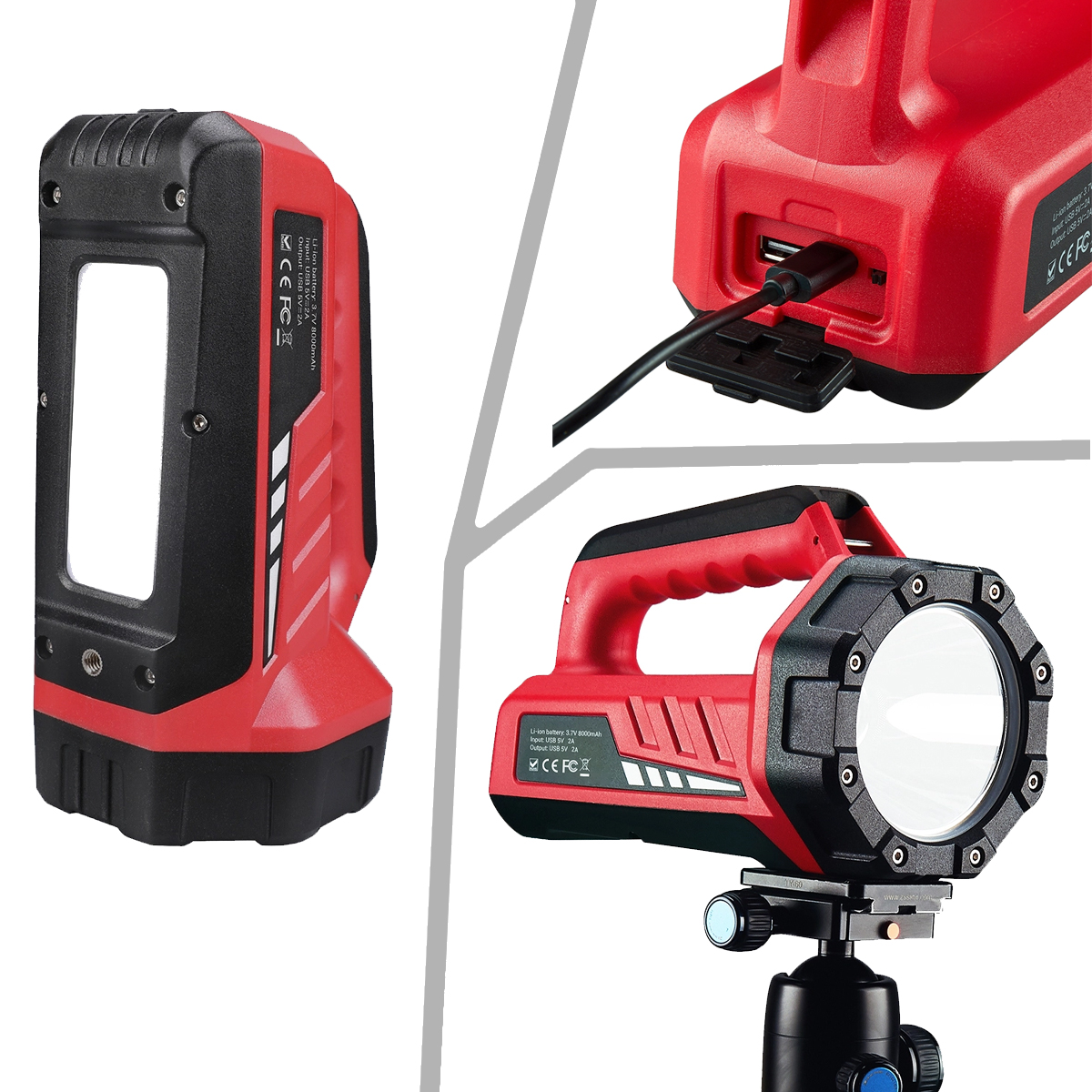 Đèn Pin Xách Tay Cắm Trại Du Lịch KLARUS RS10 LED SST40 Độ Sáng 800 Lumen Chiếu Xa 532M