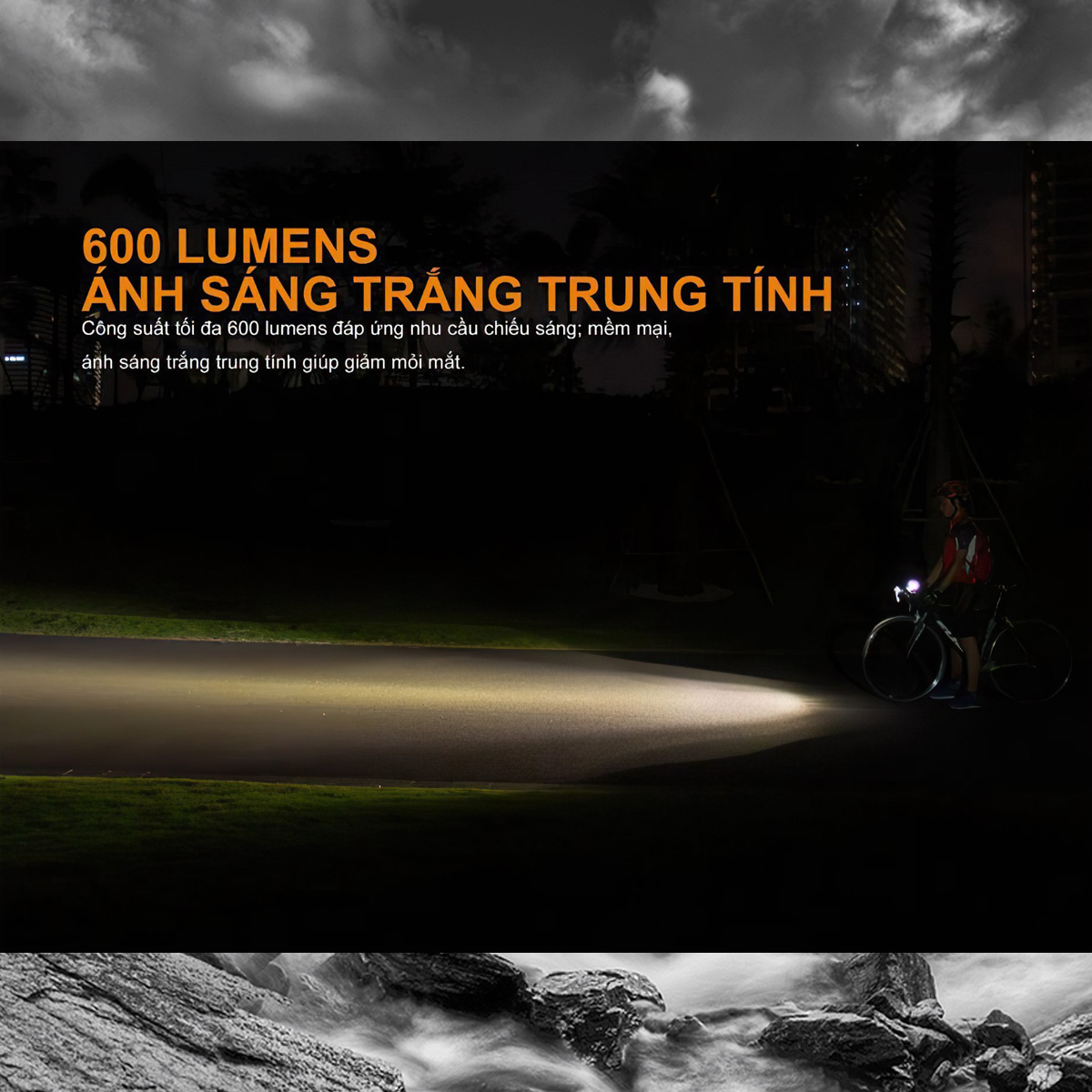 Fenix BC25R Đèn Pin Xe Đạp Cắm Trại