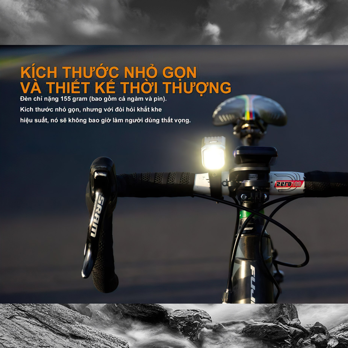 Fenix BC25R Đèn Pin Xe Đạp Cắm Trại