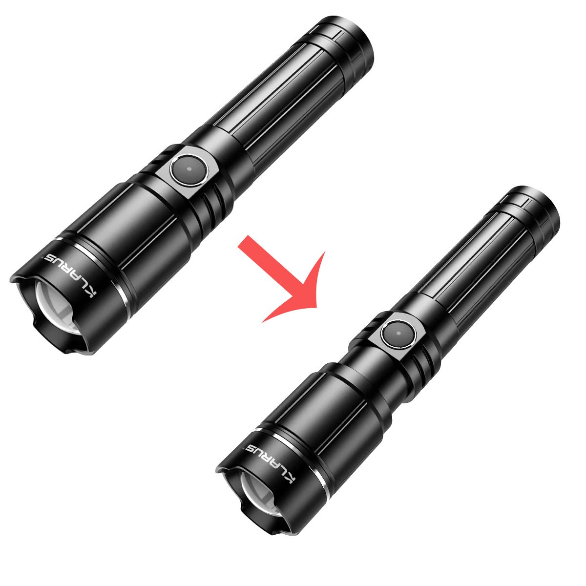 Đèn Pin Zoom Cắm Trại Du Lịch KLARUS A2 PRO Độ Sáng 1450 Lumen Chiếu Xa 420M Sạc Usb-C Pin 21700 4000Mah Kèm Theo