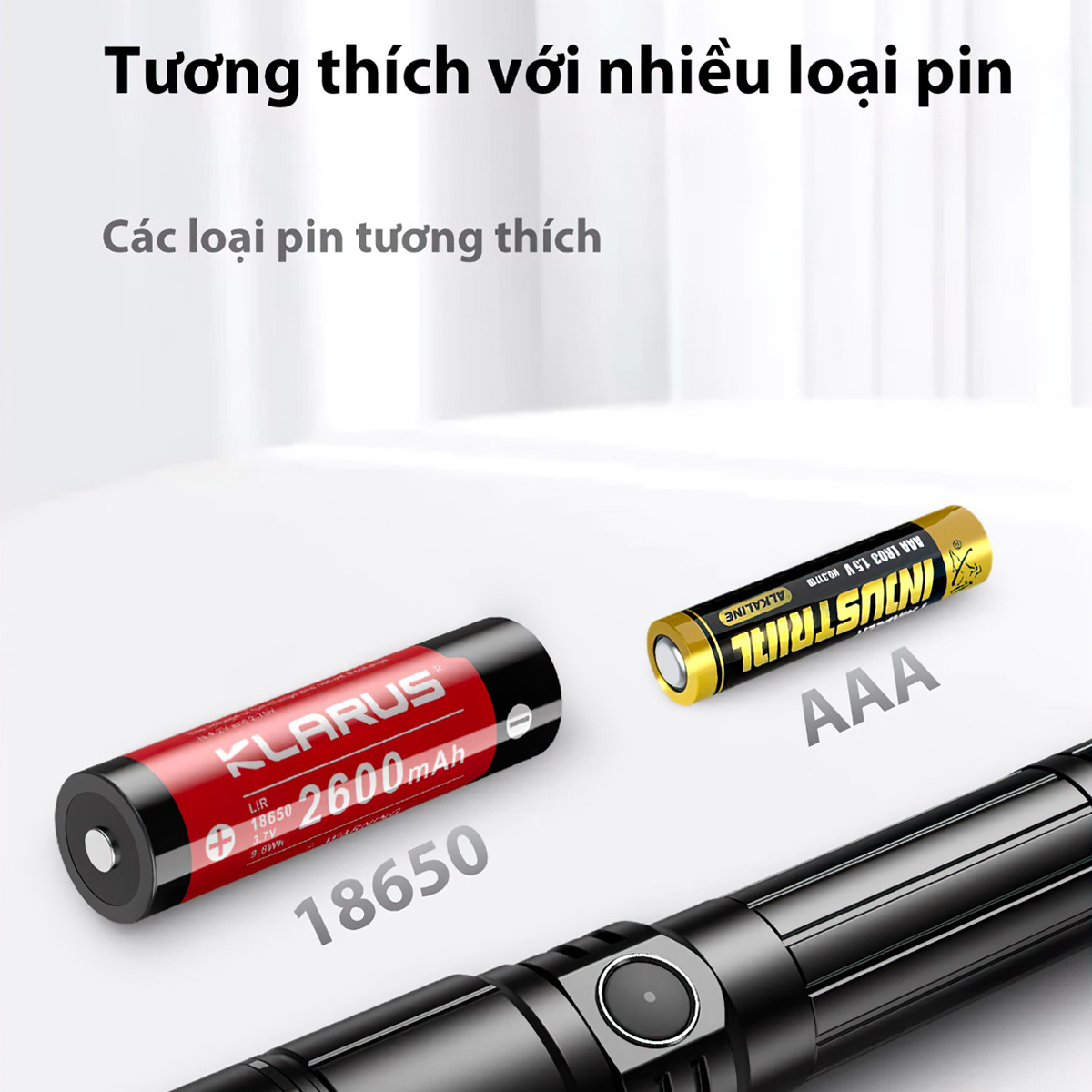 Đèn Pin Zoom Cắm Trại Du Lịch KLARUS A2 PRO Độ Sáng 1450 Lumen Chiếu Xa 420M Sạc Usb-C Pin 21700 4000Mah Kèm Theo