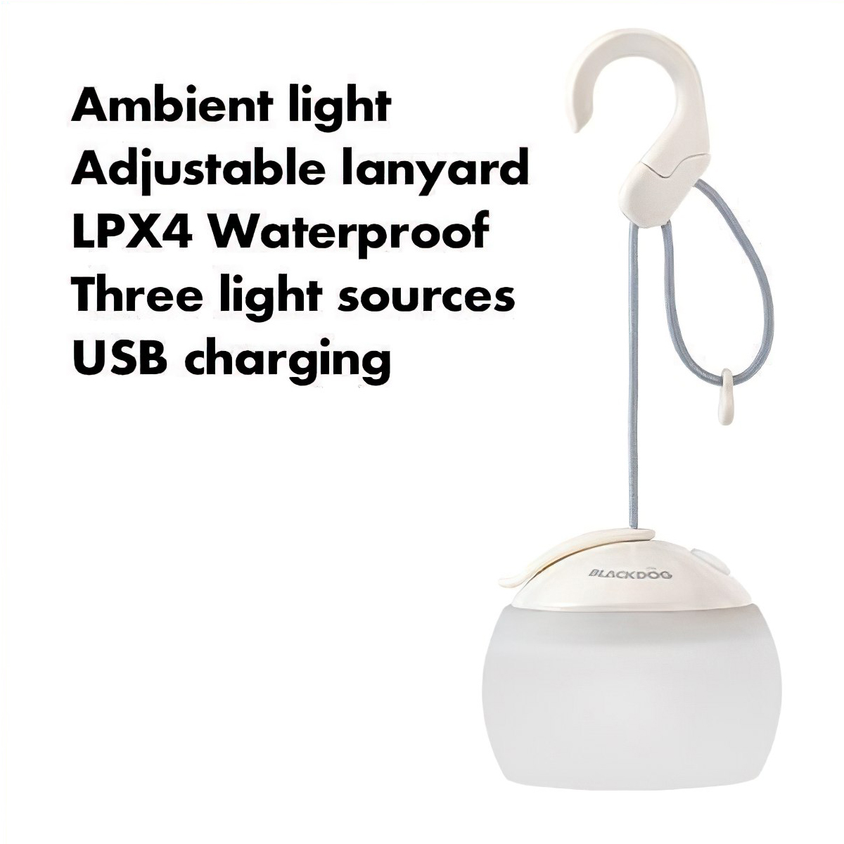 Đèn Treo Lều Cắm Trại Blackdog Atmosphere Hanging Lamp