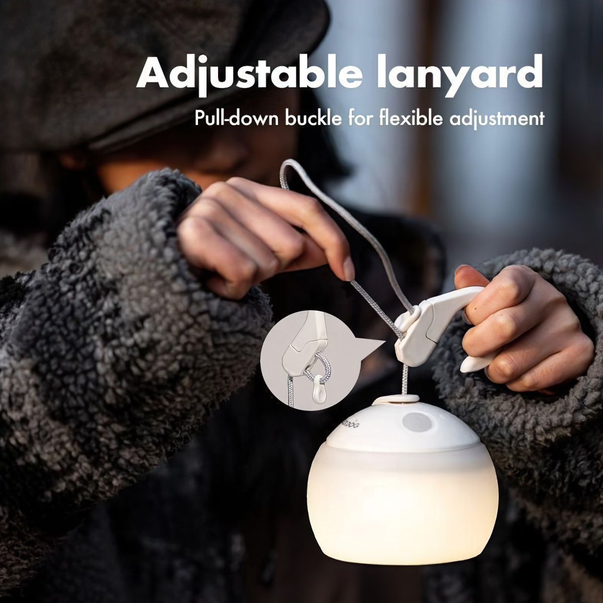 Đèn Treo Lều Cắm Trại Blackdog Atmosphere Hanging Lamp