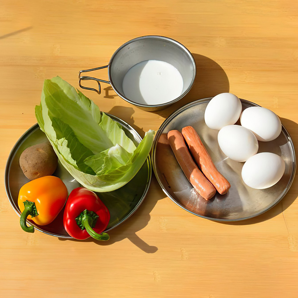 Đĩa Cắm Trại Du Lịch Snowpeak Tableware Plate L