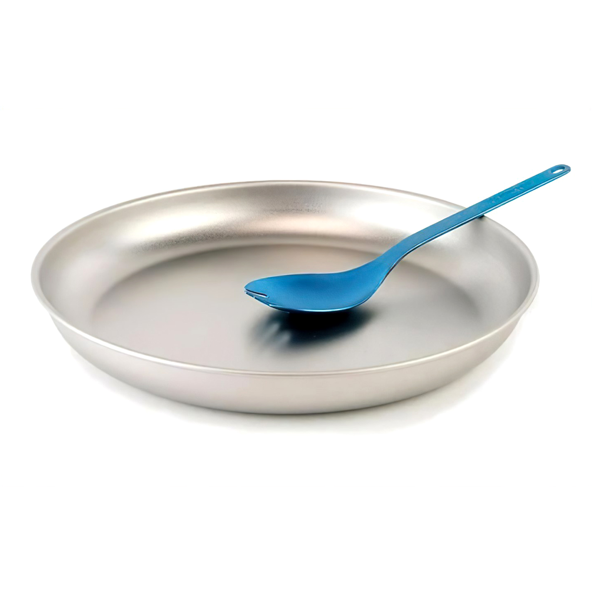 Đĩa Cắm Trại Du Lịch Snowpeak Titanium Trek Plate 18 Cm