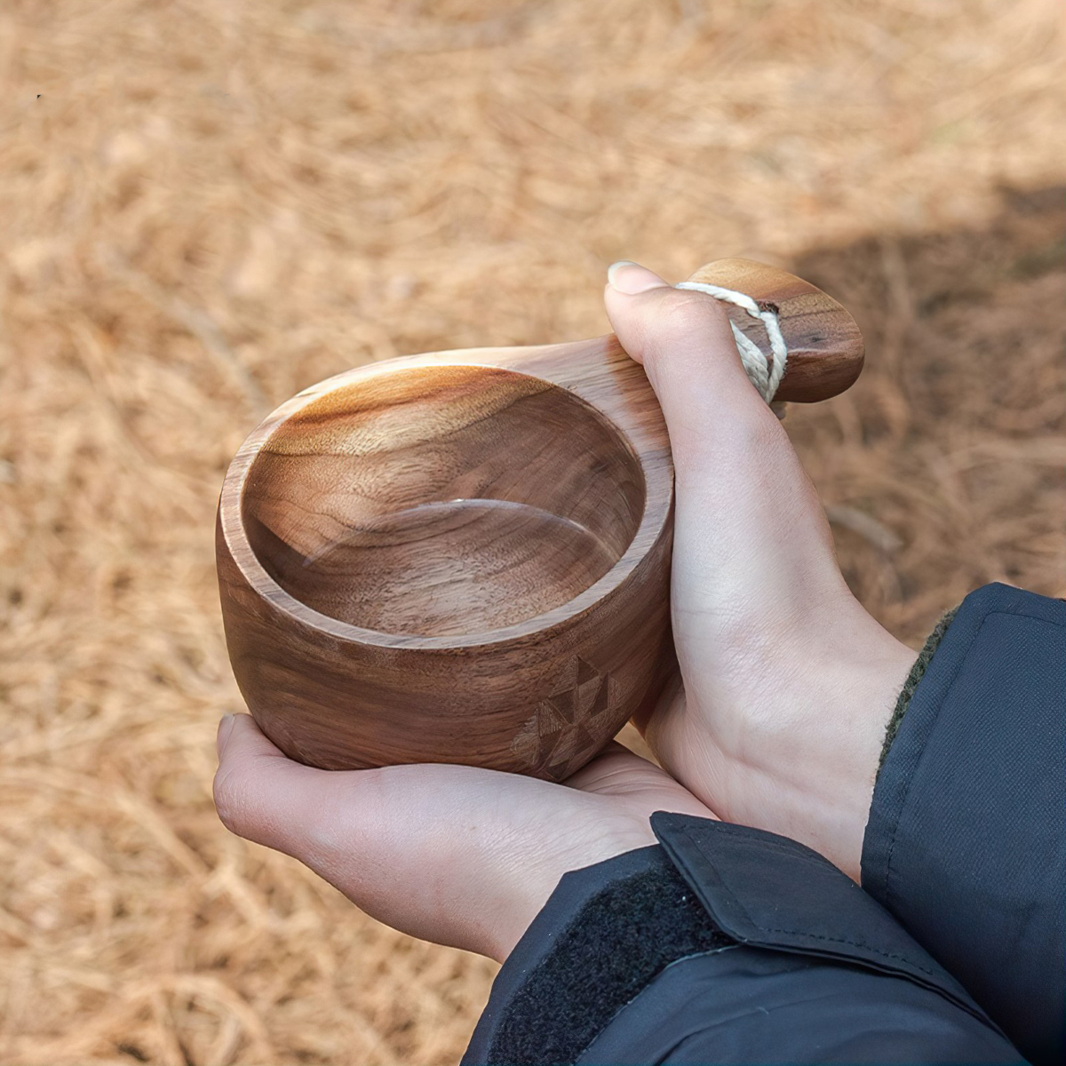 Cốc Gỗ Óc Chó Cắm Trại Dã ngoại Naturehike