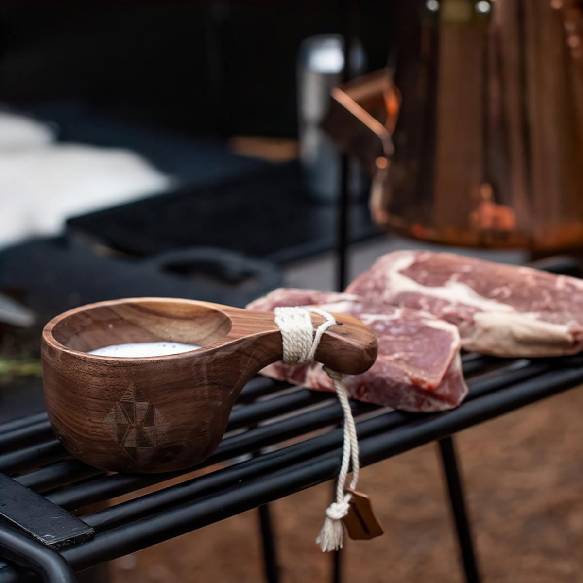 Cốc Gỗ Óc Chó Cắm Trại Dã ngoại Naturehike