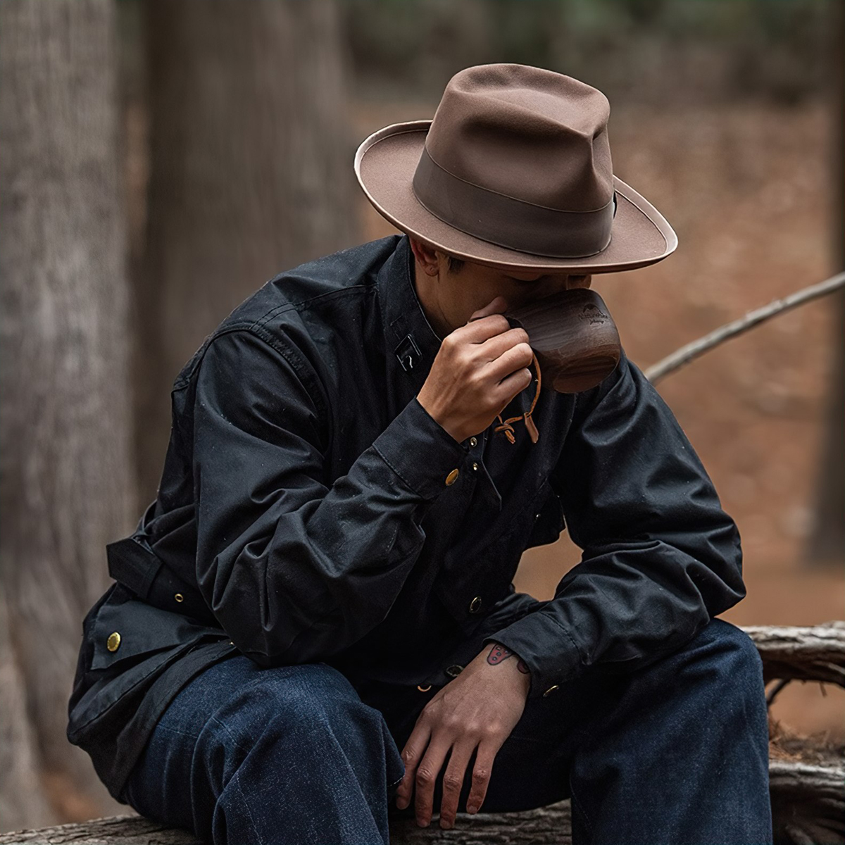 Cốc Gỗ Óc Chó Cắm Trại Dã ngoại Naturehike