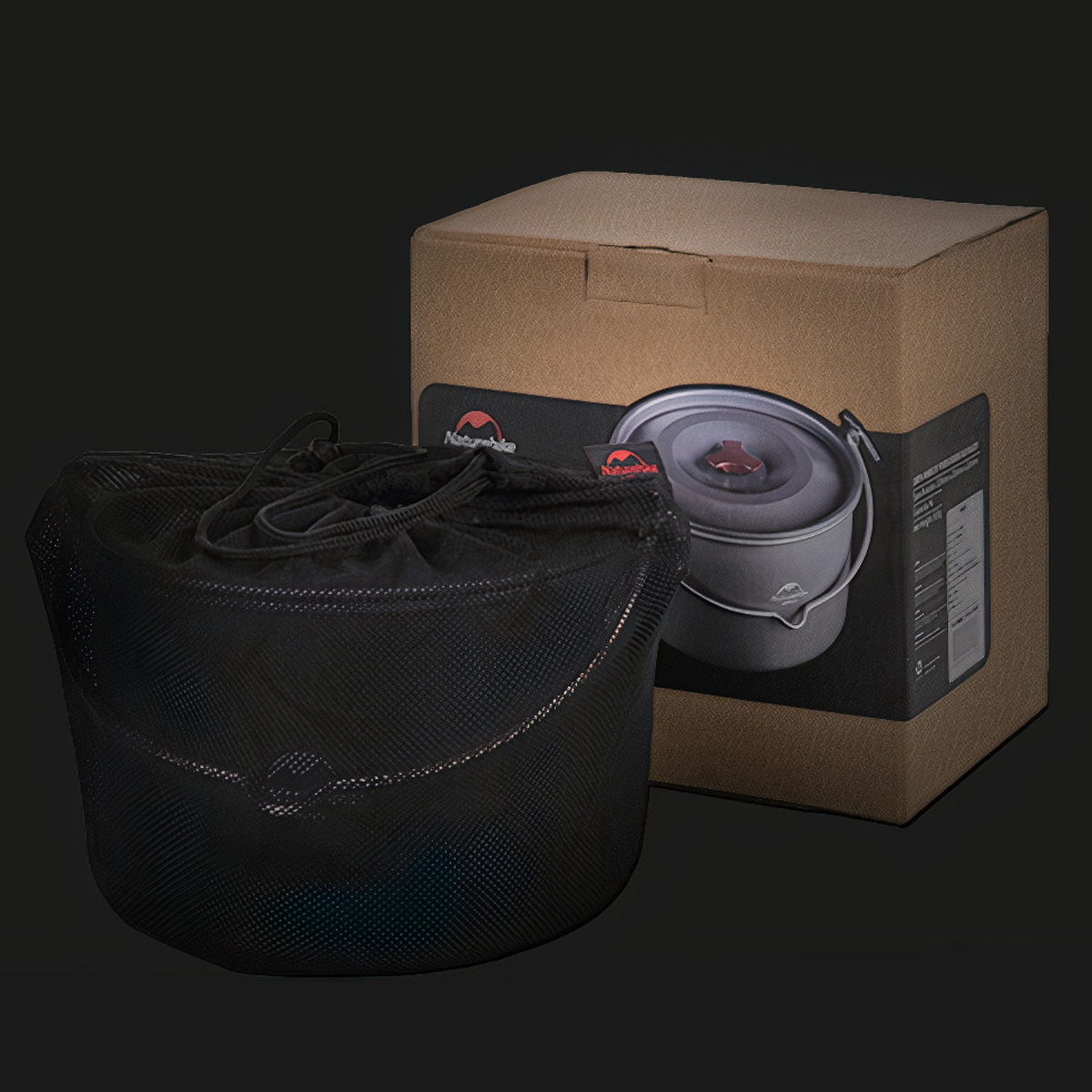 Nồi Treo Cắm Trại Dã Ngoại Đun Nước, Nấu Nướng Ngoài Trời 4L Naturehike