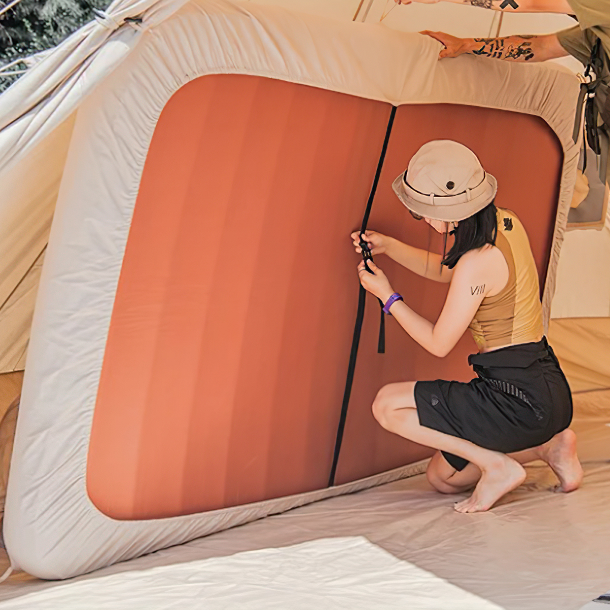 NatureHike Drap, Ga Phủ Nệm Bơm Hơi Glamping NH20PJ023