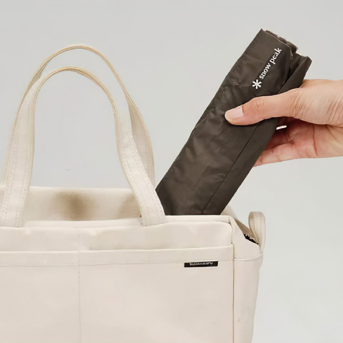 Dù Che Mưa Cắm Trại Du Lịch Snowpeak Umbrella Ul Gray