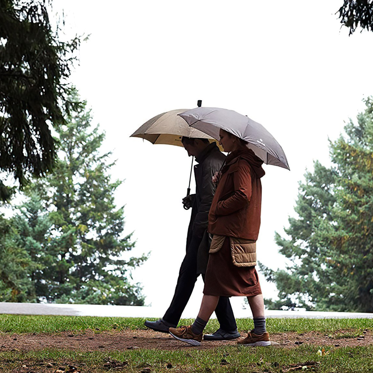 Dù Che Mưa Cắm Trại Du Lịch Snowpeak Umbrella Ul Gray