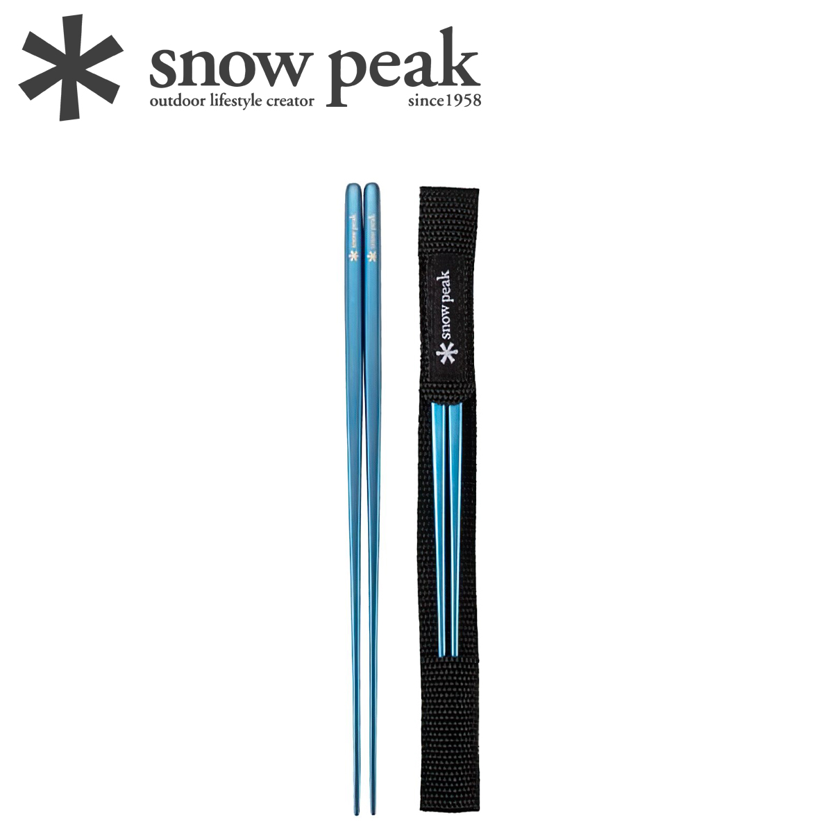 Đũa Cắm Trại Du Lịch Snowpeak Anodized Titanium Chopsticks