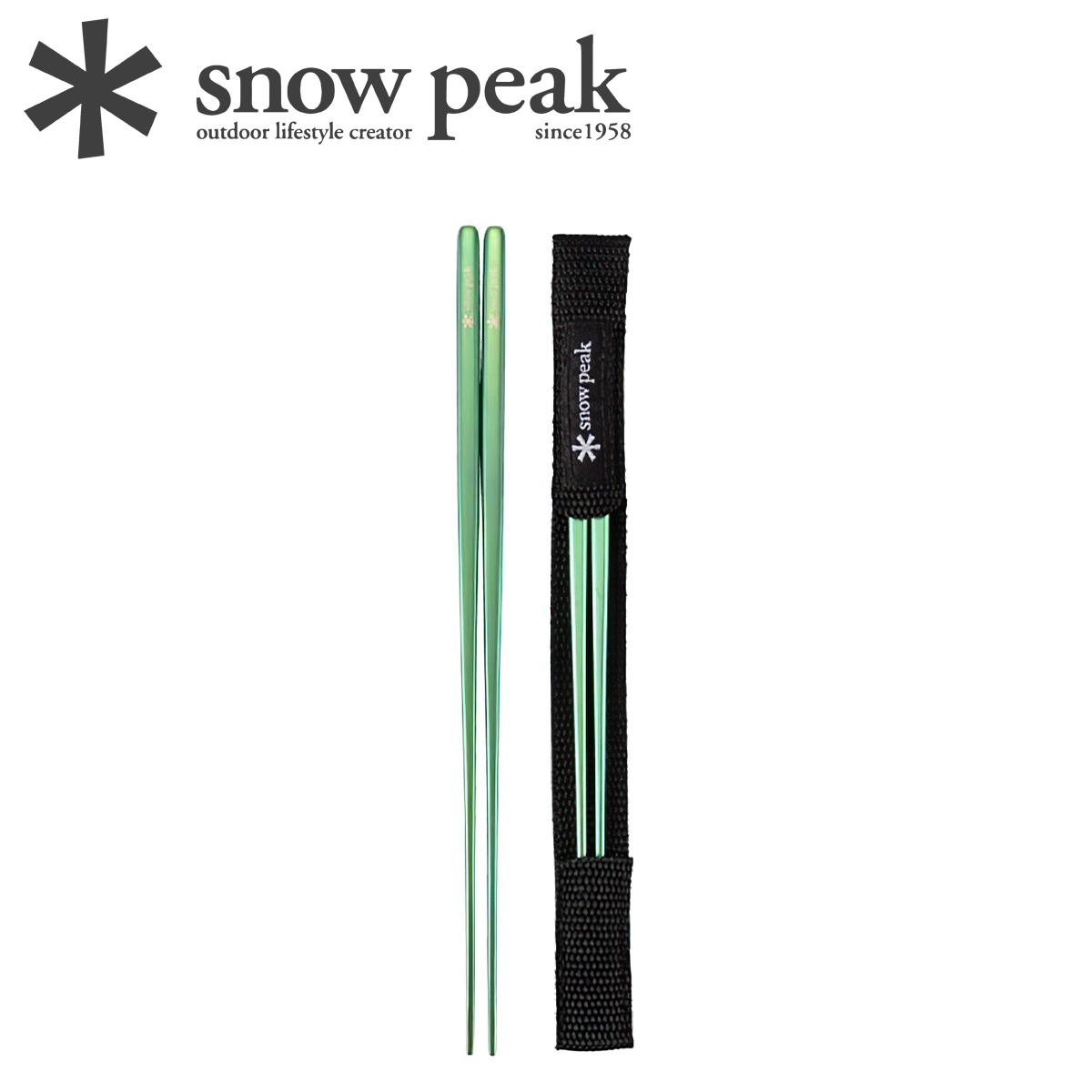 Đũa Cắm Trại Du Lịch Snowpeak Anodized Titanium Chopsticks