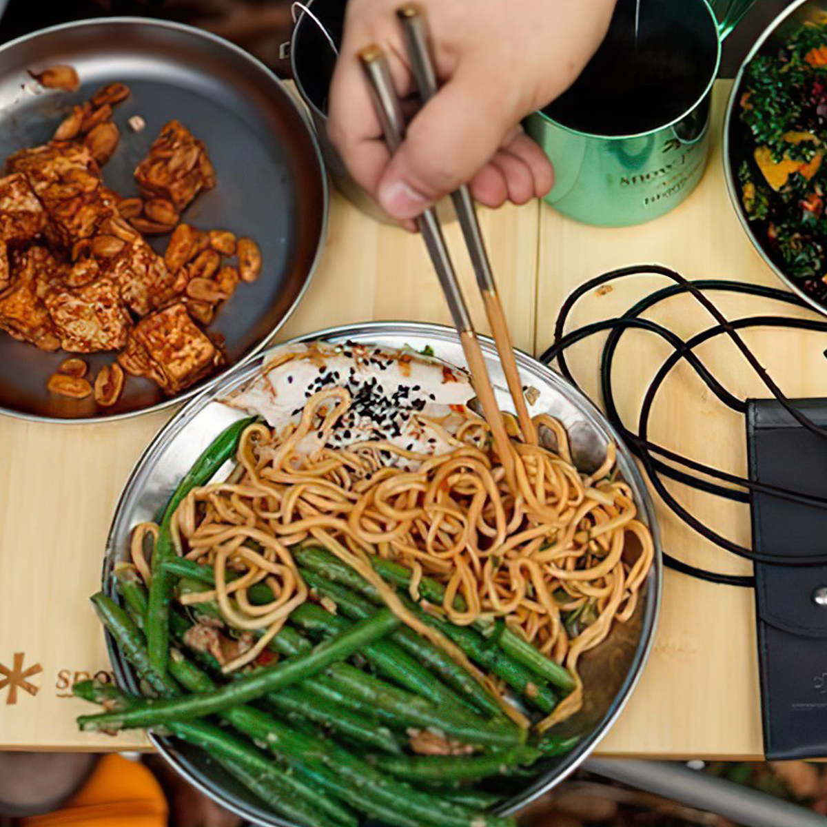 Đũa Cắm Trại Du Lịch Snowpeak Wabuki Chopsticks