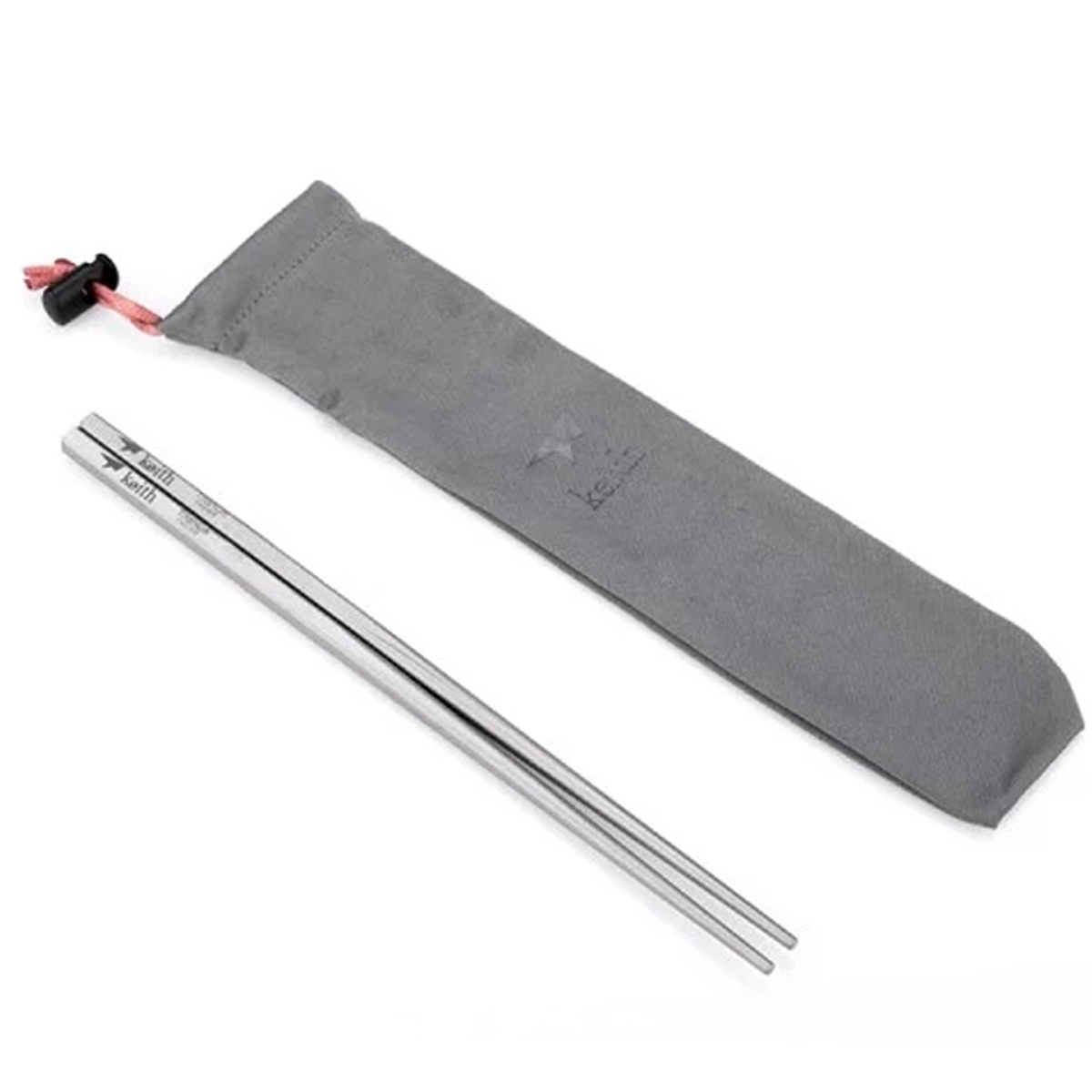 Keith Đũa Solid Square Titanium Chopsticks ( Titanium đặc ruột )