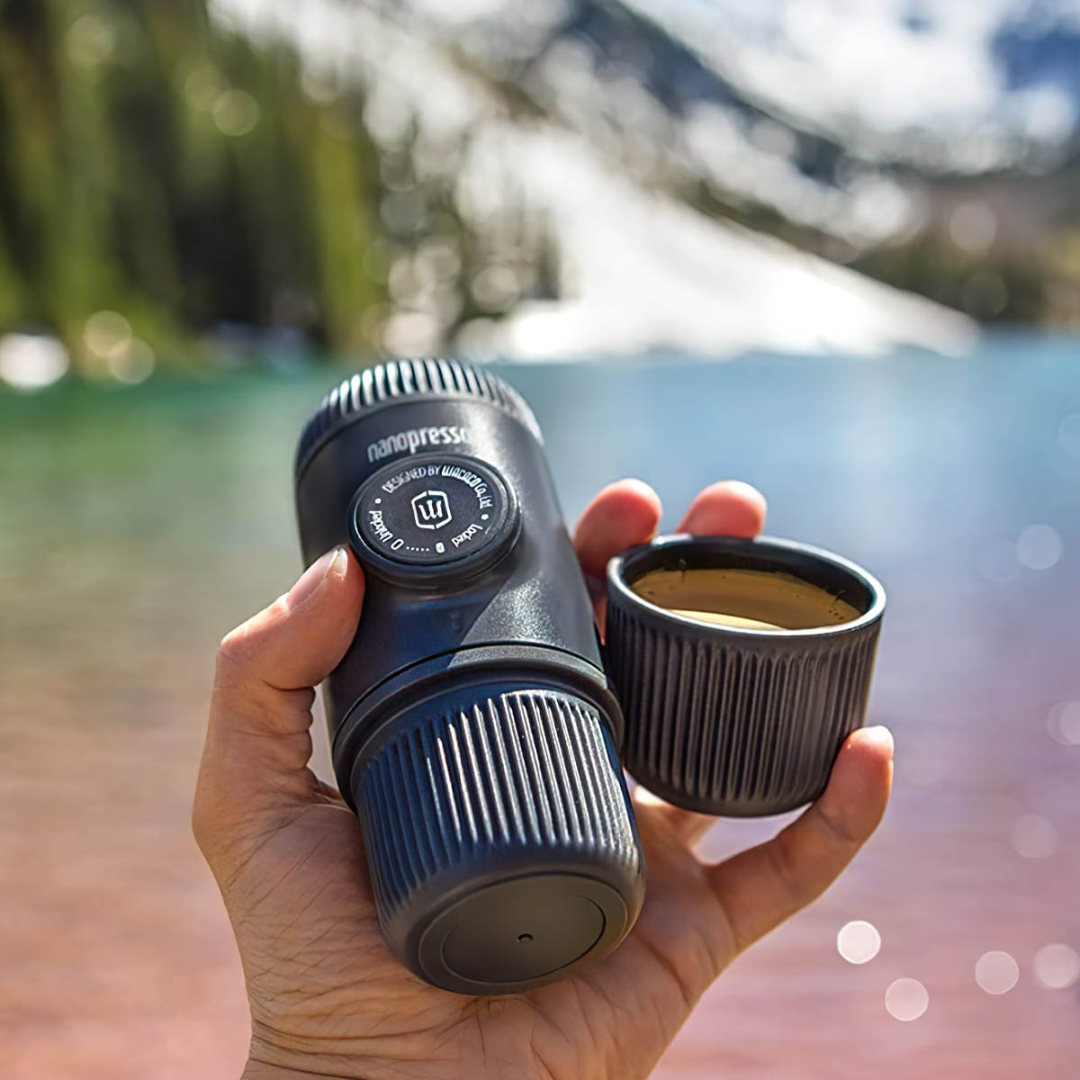 Dụng Cụ Pha Cà Phê Cắm Trại Du Lịch Cầm Tay Wacaco Nanopresso