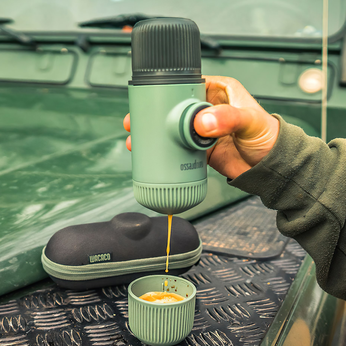 Dụng Cụ Pha Cà Phê Cắm Trại Du Lịch Cầm Tay Wacaco Nanopresso