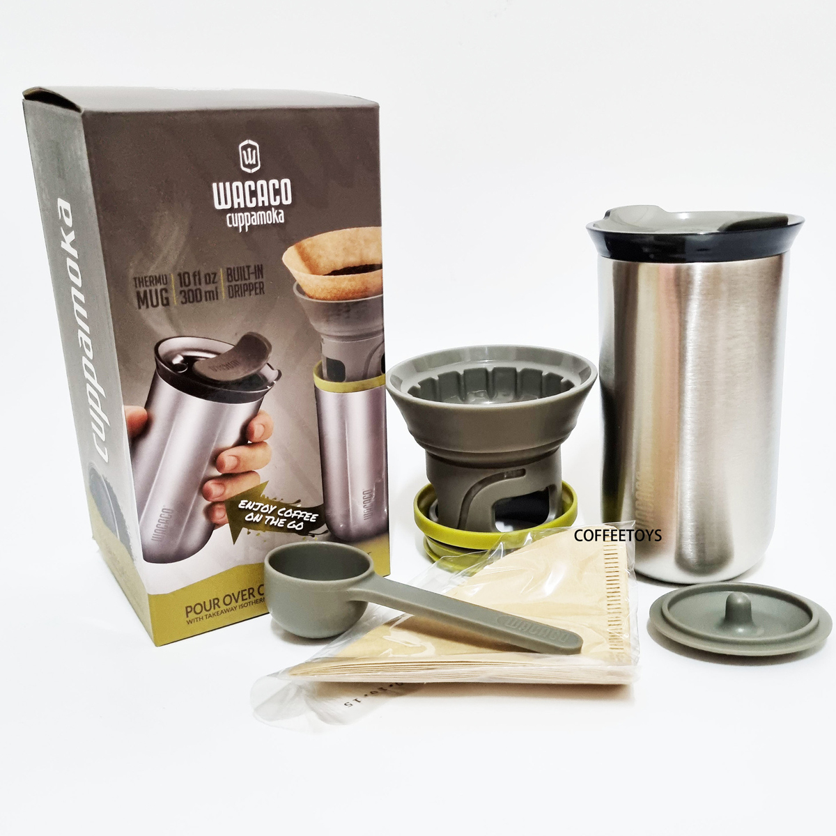 Dụng Cụ Pha Cà Phê Cắm Trại Du Lịch Wacaco Cuppamoka