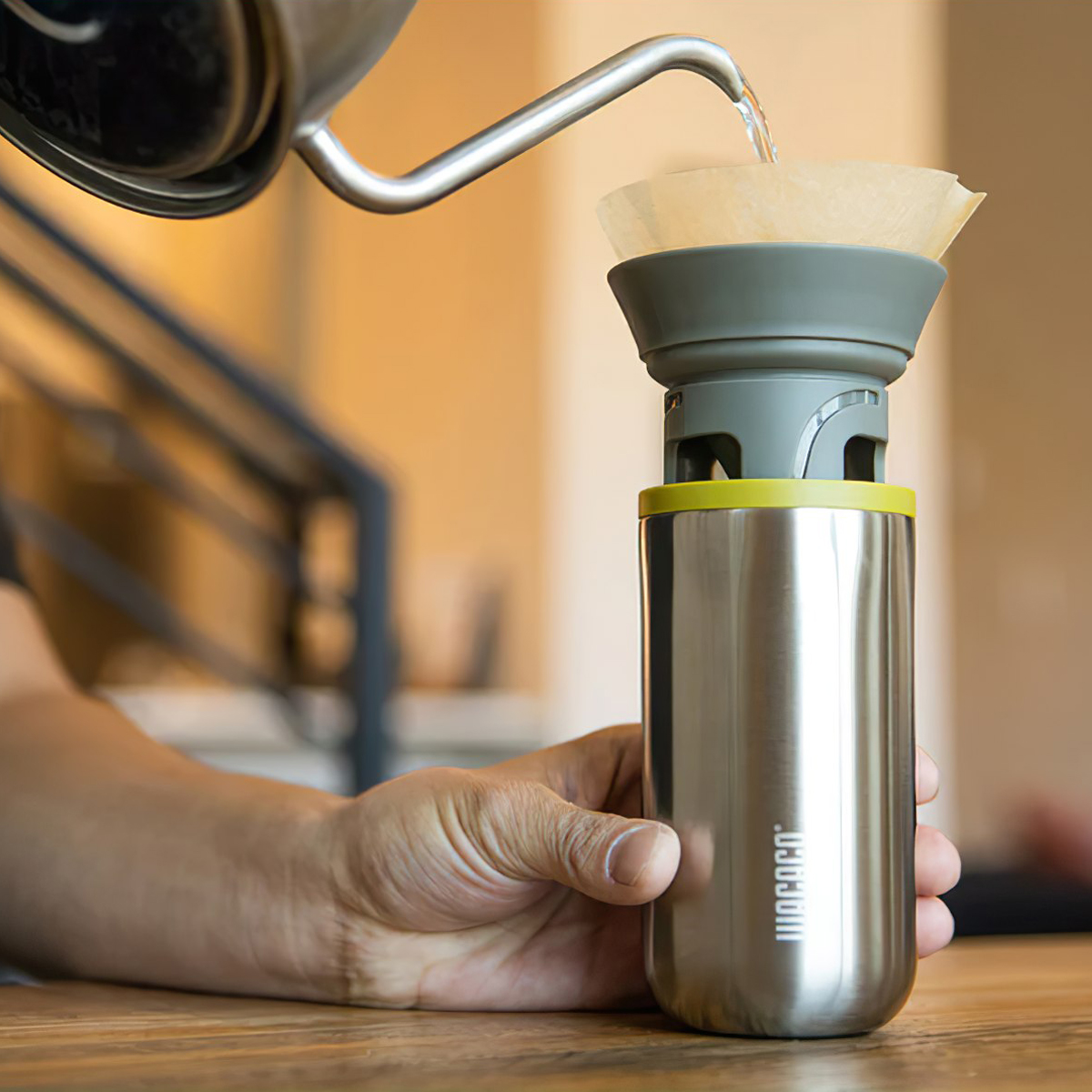 Dụng Cụ Pha Cà Phê Cắm Trại Du Lịch Wacaco Cuppamoka