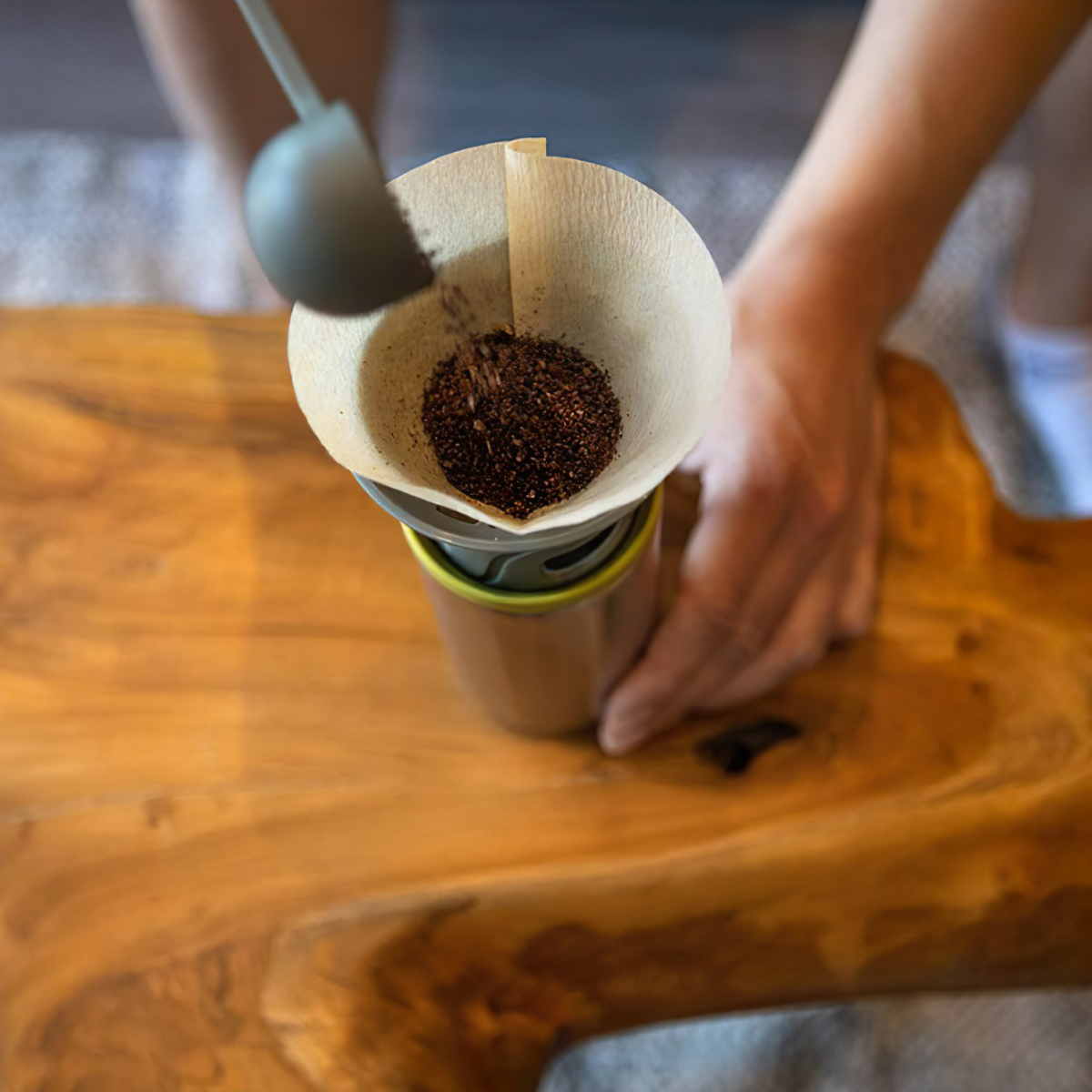 Dụng Cụ Pha Cà Phê Cắm Trại Du Lịch Wacaco Cuppamoka