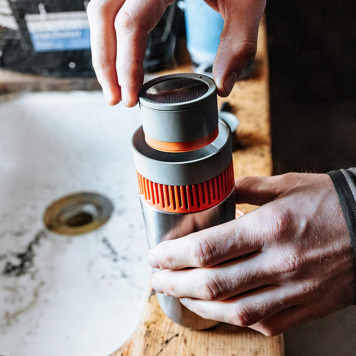 Dụng Cụ Pha Cà Phê Cắm Trại Du Lịch Wacaco Pipamoka