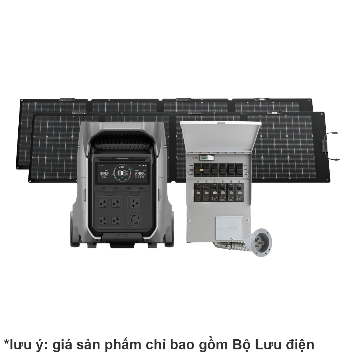 Ecoflow Delta Pro 3 Bộ Lưu Điện Di Động 4096Wh