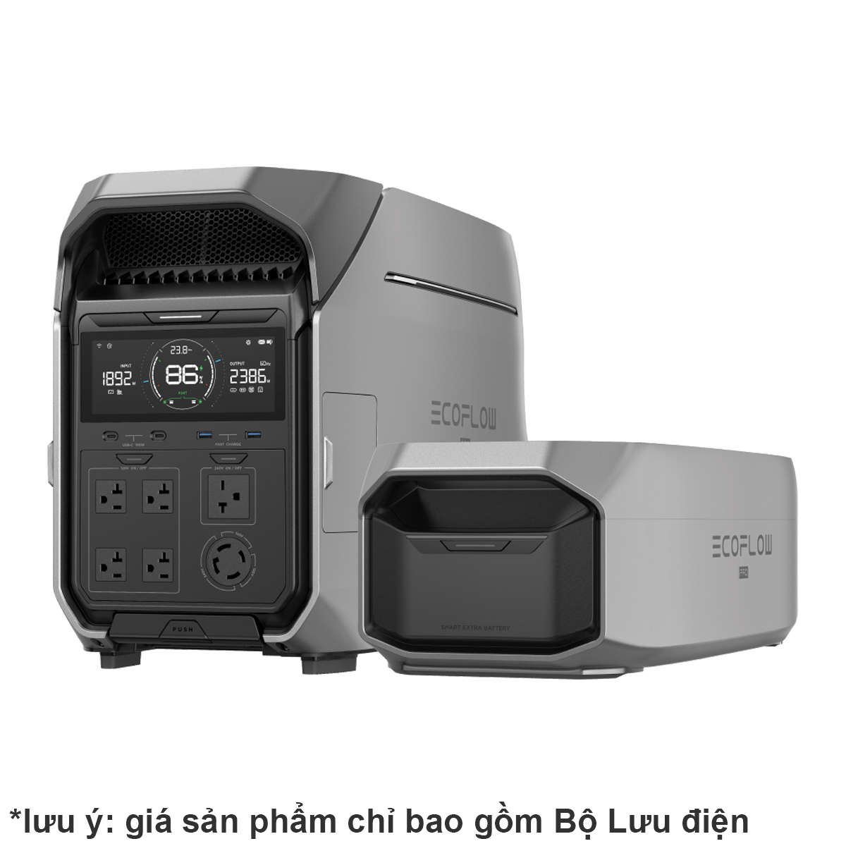 Ecoflow Delta Pro 3 Bộ Lưu Điện Di Động 4096Wh