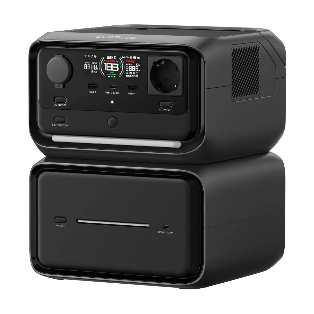 EcoFlow River 3 Max Plus Bộ Lưu Điện Di Động Cắm Trại 600W 858Wh