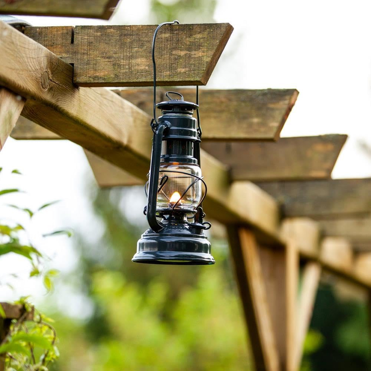 Feuerhands Đèn bão - Đèn Dầu Hurricane Lantern Baby Special 276 - Anthracite Grey